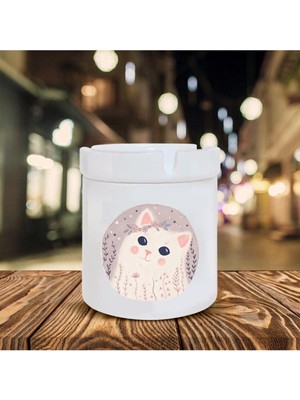 Hediyara Baskılı Seramik Küllük