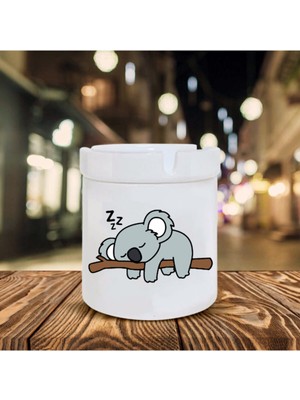 Hediyara Koala Temalı Seramik Küllük