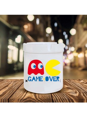 Hediyara Game Over Seramik Şık Küllük