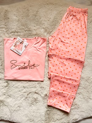 Pijamoni Milan Kısakol Pijama Takımı