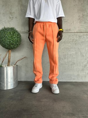 KağanKY Turuncu Şerit Detaylı Baggy Eşofman