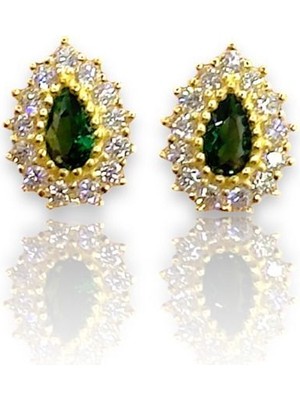 Normadia 925 Ayar Gümüş Damla Model Minimal Çivi Küpe, Zarif ve Şık Tasarım