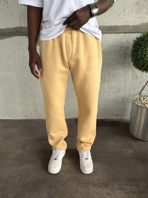 KağanKY Bej Baggy Eşofman