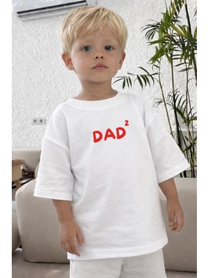Monila Unisex Çocuk Pamuklu Bisiklet Yaka Baskılı T-Shirt