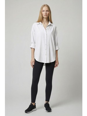 Rays 2893 Oversize Gömlek Beyaz