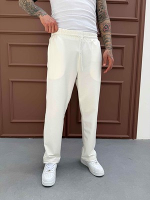 KağanKY Beyaz Baggy Eşofman