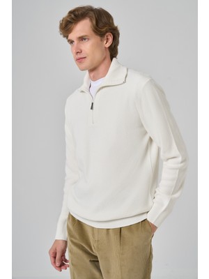 Morven  Erkek Kemik Trend Bato Yaka Dynamic Fit Rahat Kesim Triko