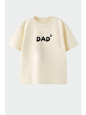 Monila Unisex Çocuk Pamuklu Bisiklet Yaka Baskılı T-Shirt