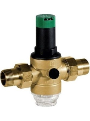 Honeywell D06F-1A Filtreli Basınç Düşürücü Vana DN25 1” – Ayarlanabilir Su Basınç Regülatörü