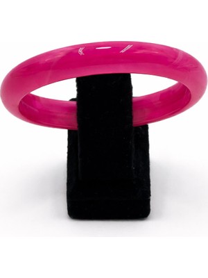 Pangu Düz Form Parlak Akrilik Bilezik