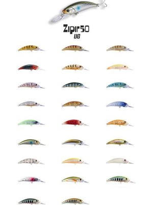 Özbience Zıpır Ug 50MM 5gr Lrf Maket Balık, Detaylı ve Gerçekçi Tasarım