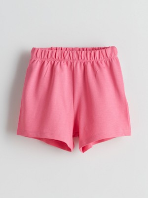 Lc Waikiki Yeni Sezon Beli Lastikli Basic Kız Çocuk Şort