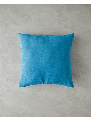 Delixa English Home Brims Polyester Kırlent Kılıfı Petrol Mavisi