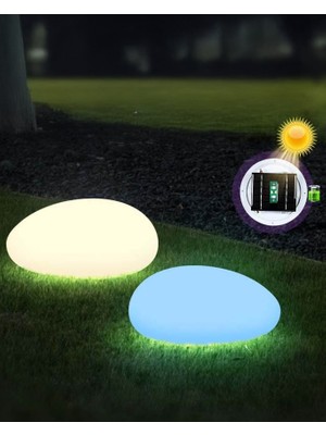 Gaia Solar Taş Bahçe Lambası