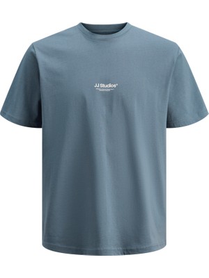 Jack & Jones Erkek Minimal Baskili Tisört - Soho