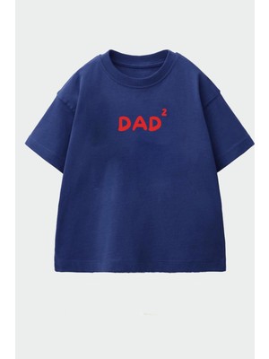 Monila Unisex Çocuk Pamuklu Bisiklet Yaka Baskılı T-Shirt