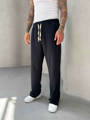 KağanKY Lacivert Pis Paça Baggy Eşofman