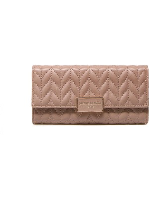 Pierre Cardin Kadın Cüzdan Vizon – Deri, Şık Tasarım, Geniş Kart Bölmeli, Çok Gözlü 06PC24K2007