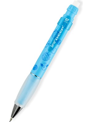 Delixa Serve Deep Mekanık Kursun Kalem 07MM Fos Mavı Bogurtlen