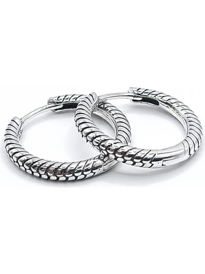 Normadia Gümüş Küçük Charm Halka Küpeler, Şık ve Zarif Takı Seçeneği