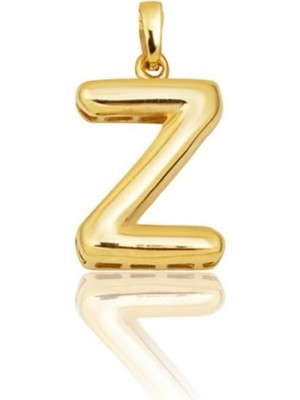 Hakan Mücevherat Z Harfi Balon Model 14 Ayar Kolye Ucu