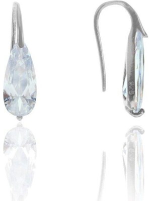 Normadia Parlak Zirkon Taşlı Damla Küpe, Şık ve Zarif Tasarım