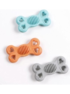 Delixa Kemik Şeklinde Diş Karşıyıcı Köpek Oyuncağı 5x9,5 cm