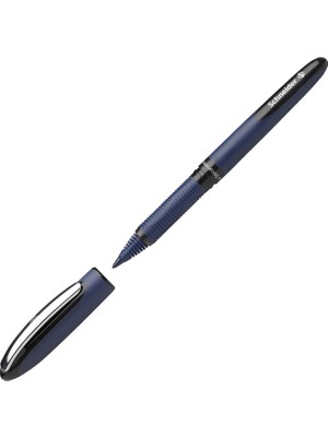 Delixa Schneider One Business Konik Uçlu Roller Kalem, 0,6mm, Siyah