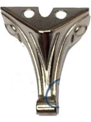 Marsilyan Moda Ahşap, Mdf, Sunta Sandık Ayağı, Kutu Ayak 2,5 cm - Nikel