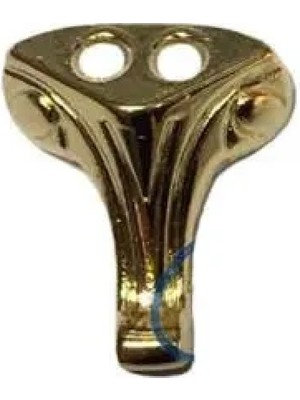 Marsilyan Moda Ahşap Sandık Ayağı, Kutu Ayak 1,5 cm - Sarı, 100 Adet