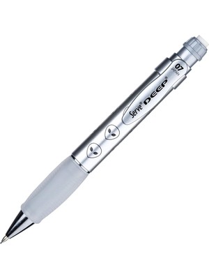 Delixa Serve Deep Mekanik Kursun Klm 07MM Metalık Grı Renk Uzaylı Deseni