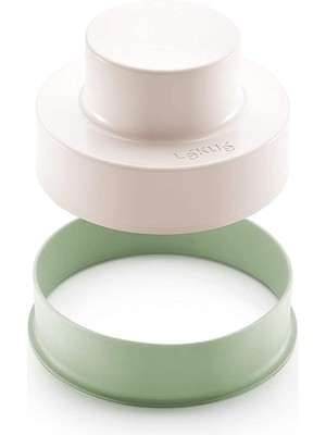 Delixa Lekue Açık Yeşil Burger Kalıbı 11X3,5CM