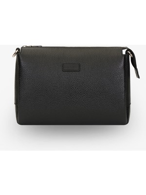 Morise Luna Deri Kadın Askılı Çanta Siyah