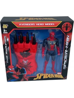 Dmn Kulutu Eldiven ve Spıderman Karakter Set