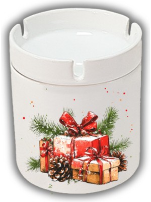 Hediyara Yılbaşı Hediyesi Baskılı Küllük Yeni Yıl Yılbaşı Hediyesi