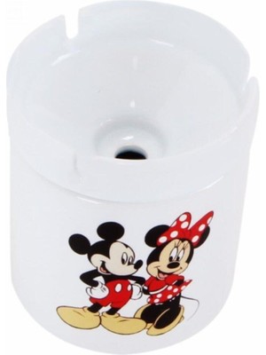 Hediyara Mickey Mouse Minnie Mouse Küllük Seramik