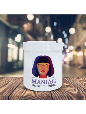 Hediyara Maniac Küllük Dr Azumi Fujita Baskılı Kül Tablası KL-200