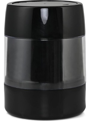 Delixa Siliwax Premium Çöp Kovası-Siyah