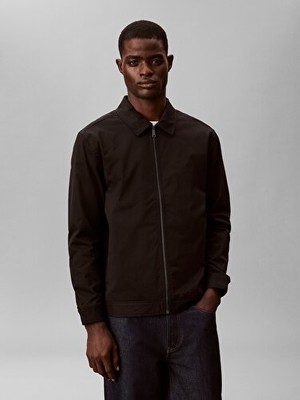 Calvin Klein Erkek Ls Padded Pamuklu Fermuar Detaylı Ceket