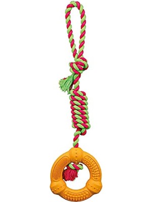 Delixa Ipli Köpek Oyuncağı 12CM/41CM, Turuncu