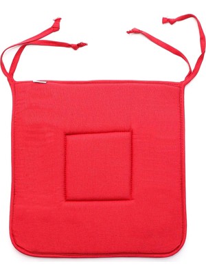 Delixa Missi Kırmızı Sandalye Minderi