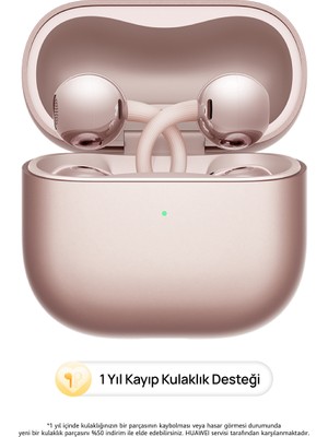 HUAWEI Freeclip 2, açık kulak tasarımlı bluetooth kulaklık, Hafif Tasarımla Gün Boyu Rahat Kullanım, 38 Saate Varan Pil Ömrü, (HUAWEI Türkiye Garantili), Rose Gold