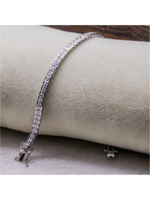 Normadia 925 Ayar Gümüş Su Yolu Bileklik, Şık ve Zarif Tasarım