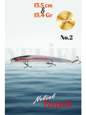 Özbience 13.5cm 15.4g Minnow Suni Balık Lures Levrek Lüfer Çupra Kefal Turna