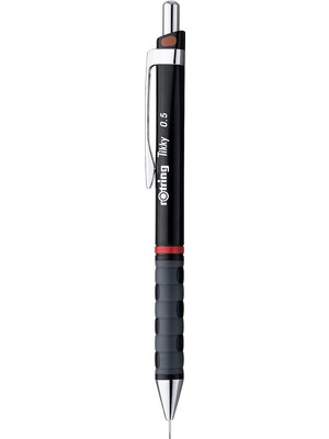 Delixa Rotring Tikky Versatil, Uçlu Kalem 0.5 Mm, Siyah