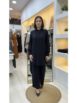 Invee Elsa Gömlek Siyah 7221