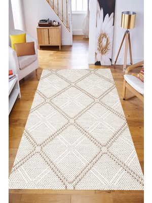 Rovigo Home Yıkanabilir, Baskılı, Kaymaz Taban Salon, Mutfak, Yatak Odası Halı ve Yolluk R-LNA0053