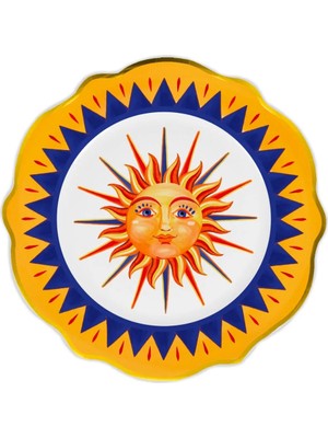 Baci Milano Dolce Vita 6'lı Sun Servis Tabağı 27 cm Porselen