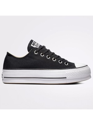 Converse Chuck Taylor All Star Lıft Platform Canvas Siyah Kadın Sneaker 560250C-001