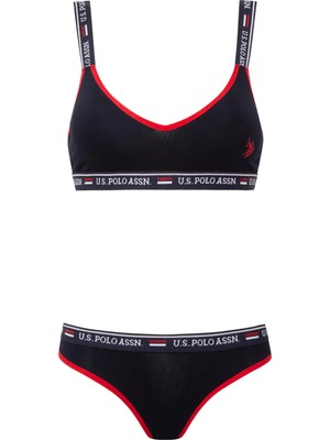 U.S. Polo Assn.  Kadın Lacivert Büstiyer Takım